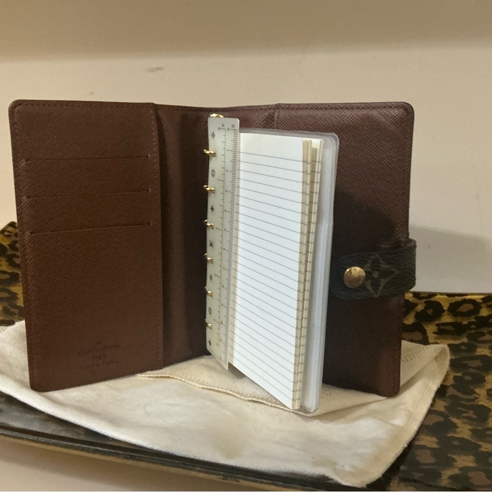 Genuine Louis Vuitton Monogram Agenda pm - Picture 7 of 8